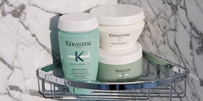 oily roots, dry ends