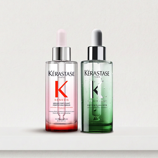 Hair Serums On White Background