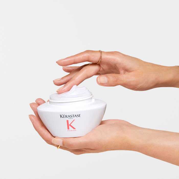 Kerastase tips to protect from hard water - using a hair mask