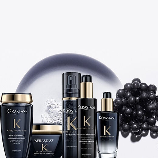 chronologiste product range with ingredients