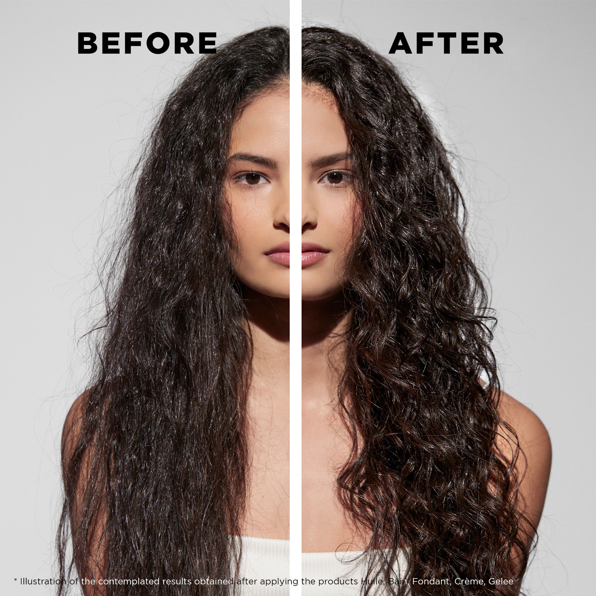 Hair products for frizzy shop curly hair