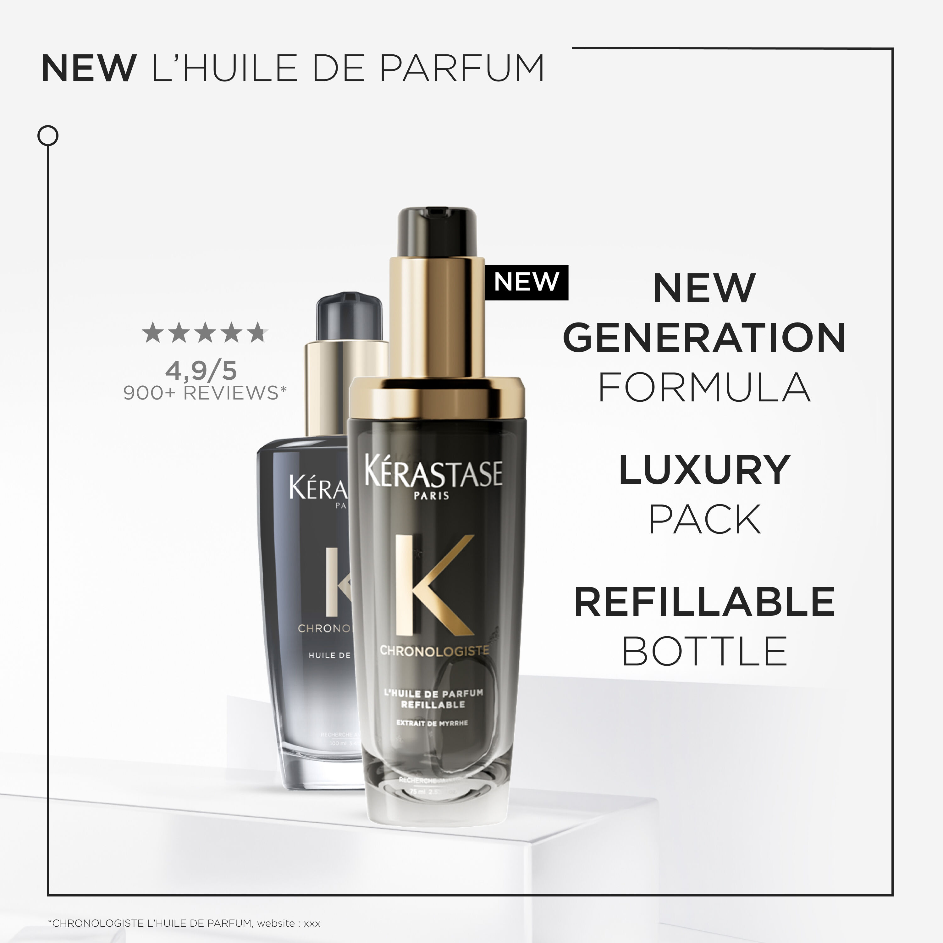 Chronologiste L'Huile de Parfum Refillable Hair Oil | Kerastase