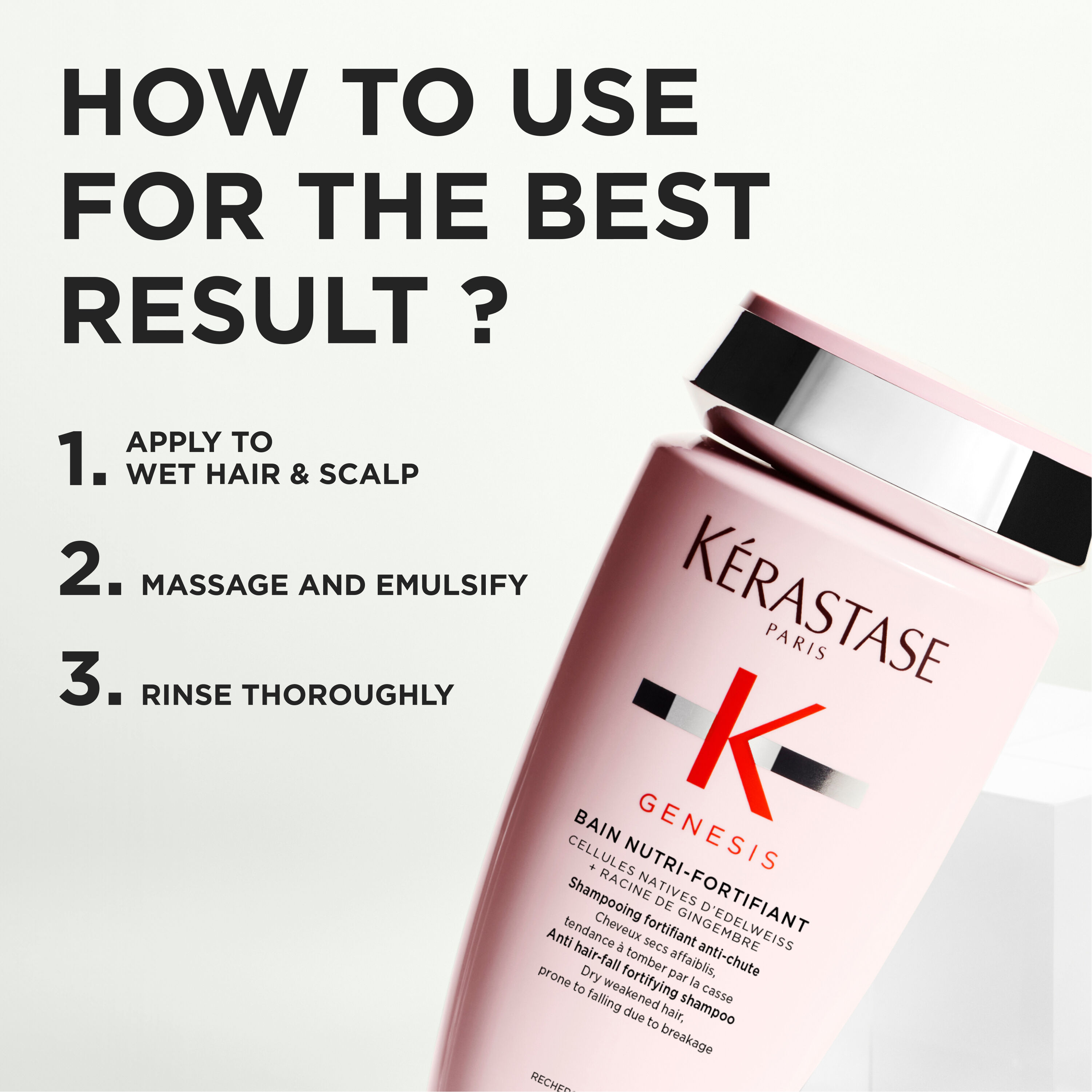 Genesis Fortifying Shampoo For Thick Hair