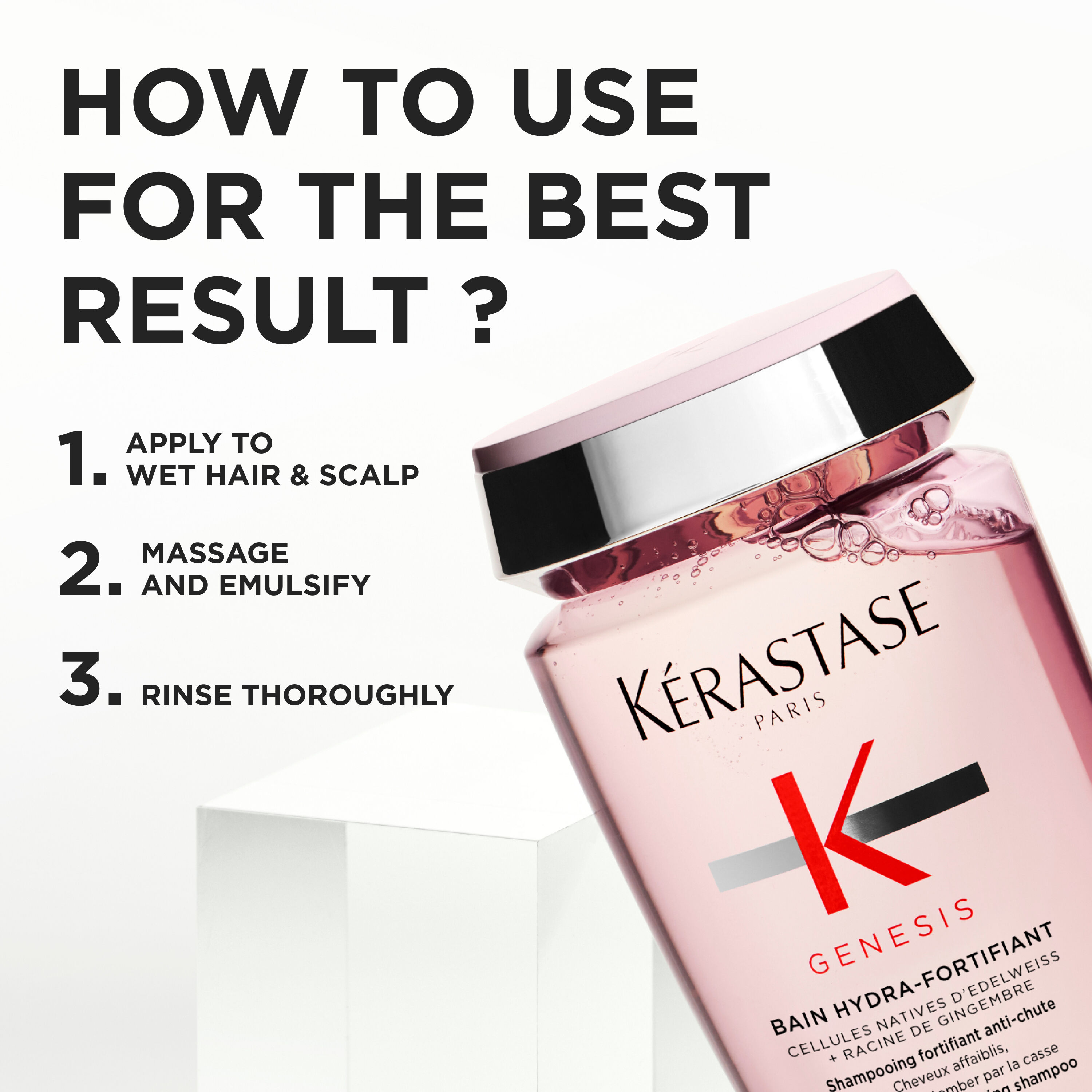 Genesis Bain Hydra-Fortifiant Shampoo For Thin Hair