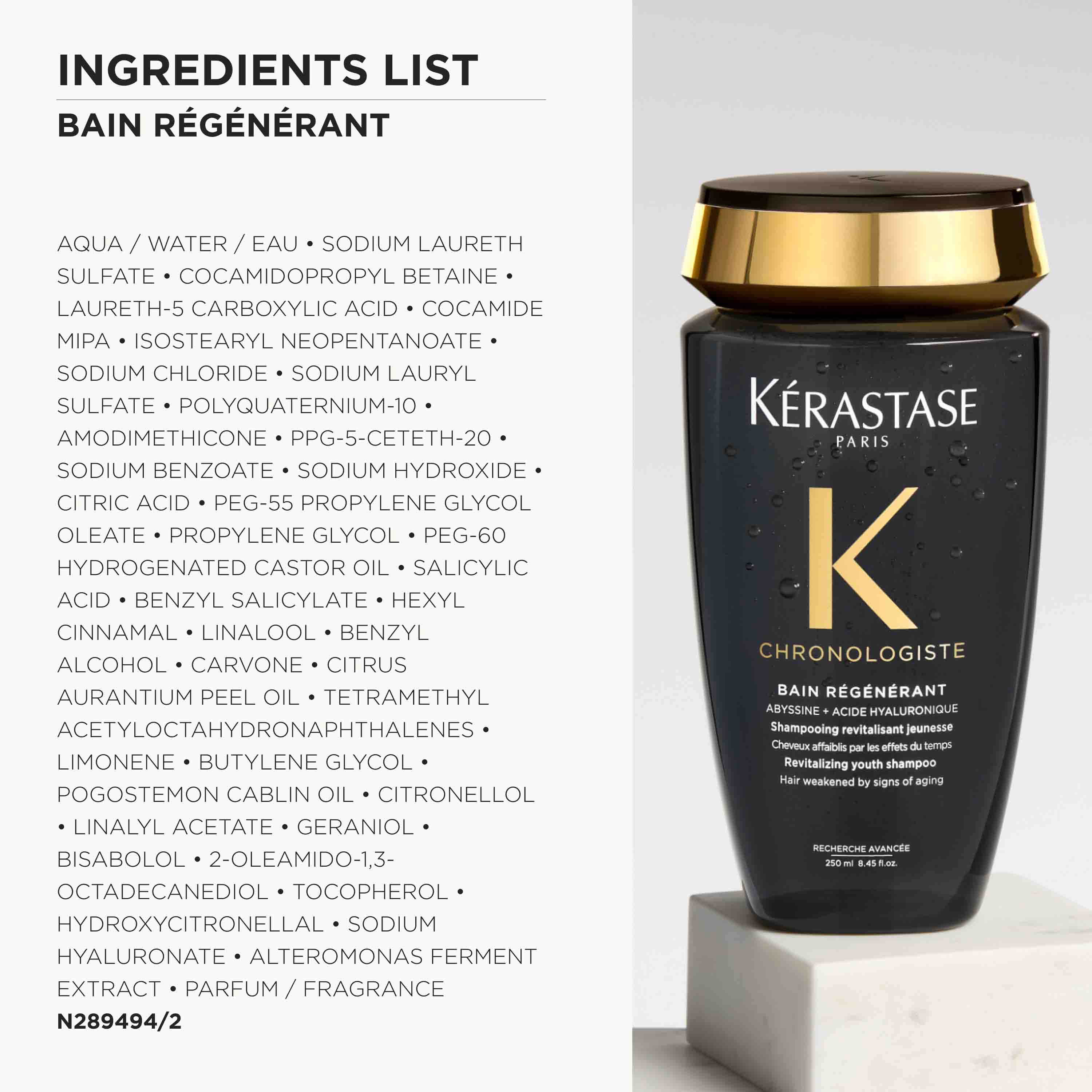 Chronologiste Bain Regenerant Shampoo