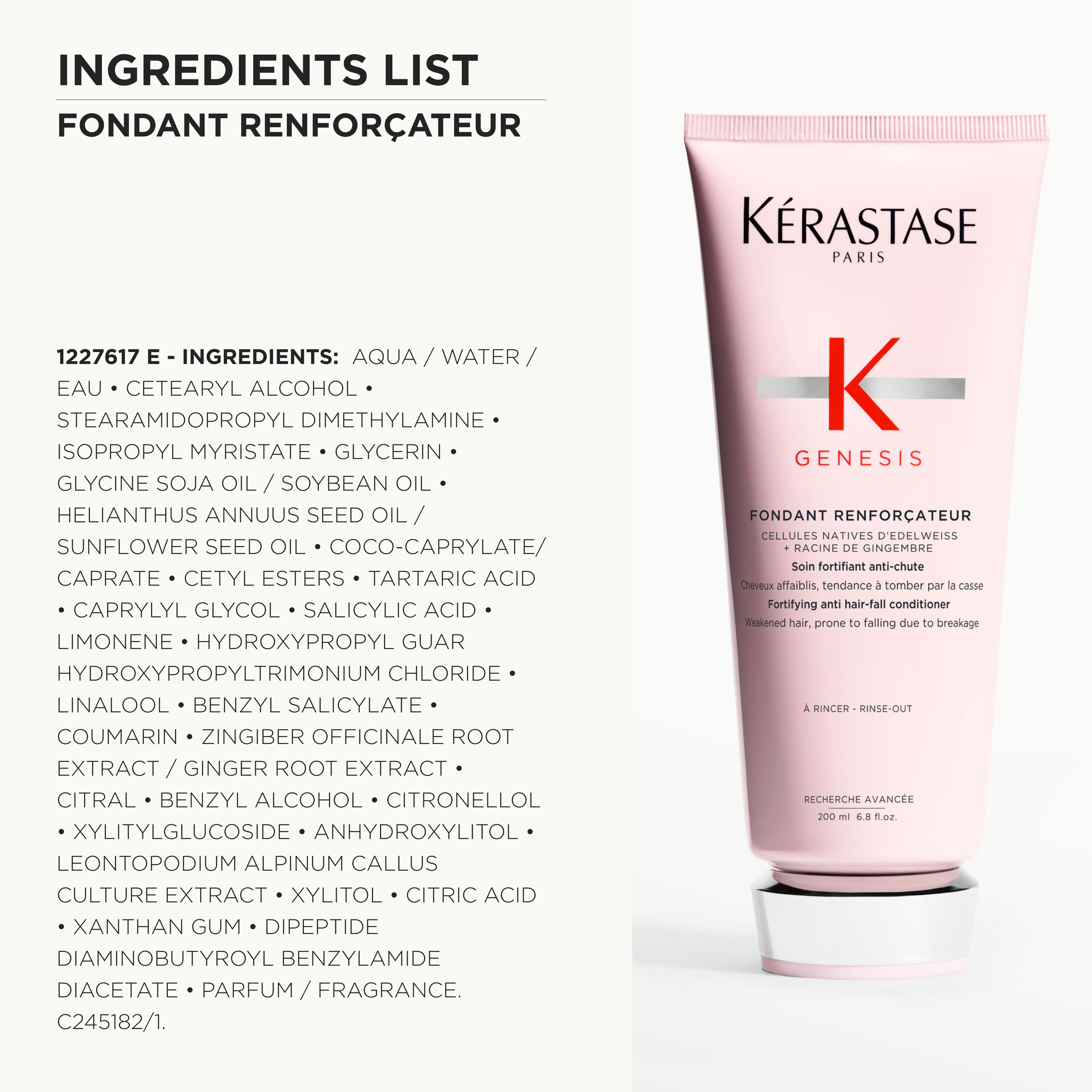 Kerastase genesis conditioner for weak hair